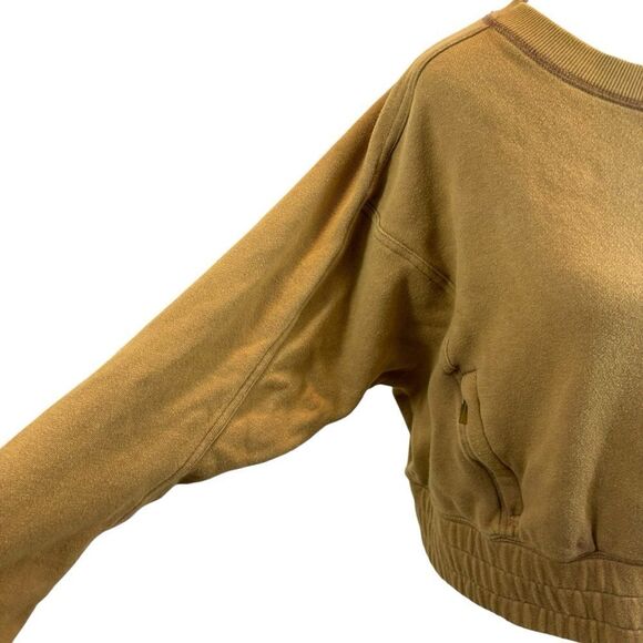 Ladies Free People Movement June Bug Sweatshirt Size Medium Whispering Forest - Picture 5 of 14